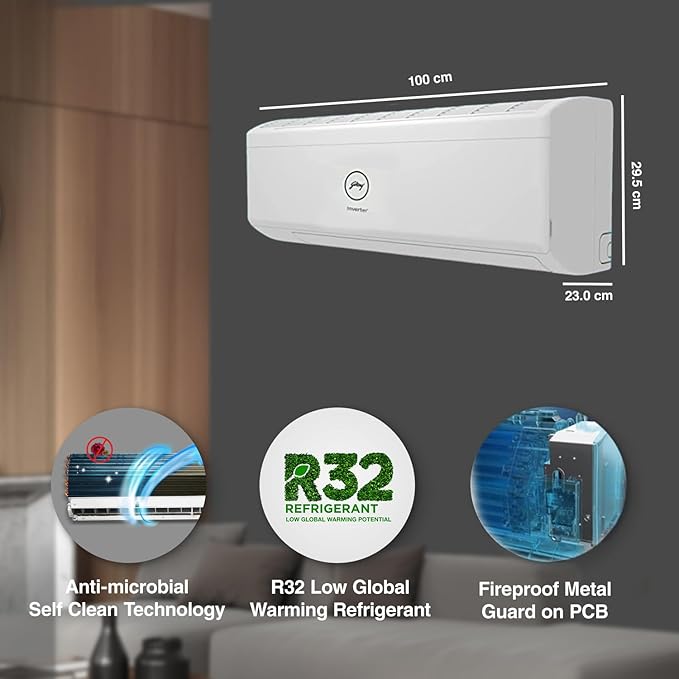 Hisense IntelliCool 1.5 Ton 3 Star Inverter Split AC, AS-18TR4RXSCB00