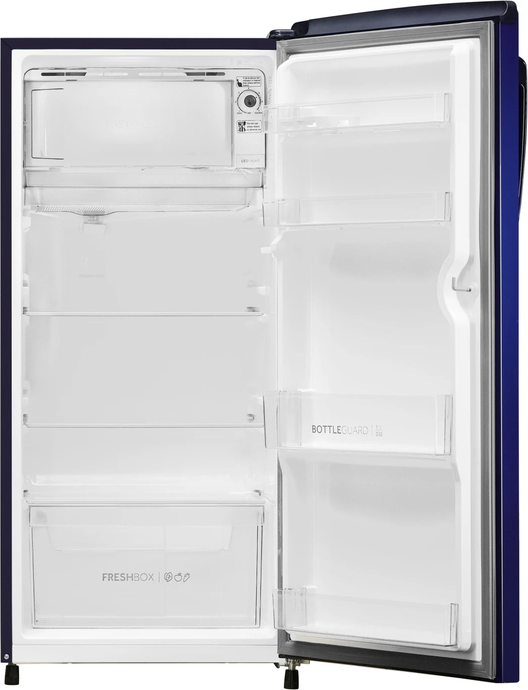 Haier 185L 2 Star Marine Voila Finish Direct Cool Single Door Refrigerator HRD-2062/2023