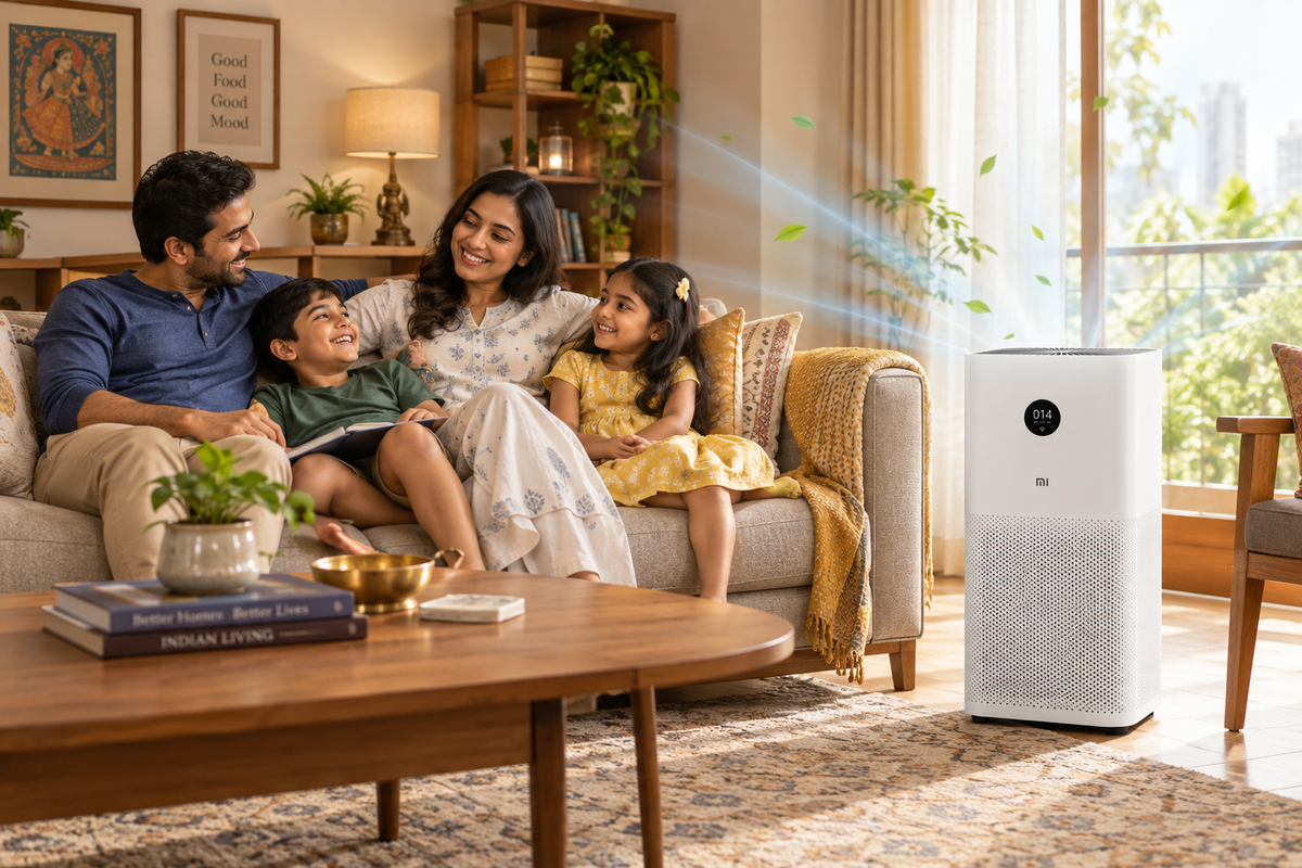 Xiaomi Smart Air Purifier MI 4 Room Air Purifier (White)
