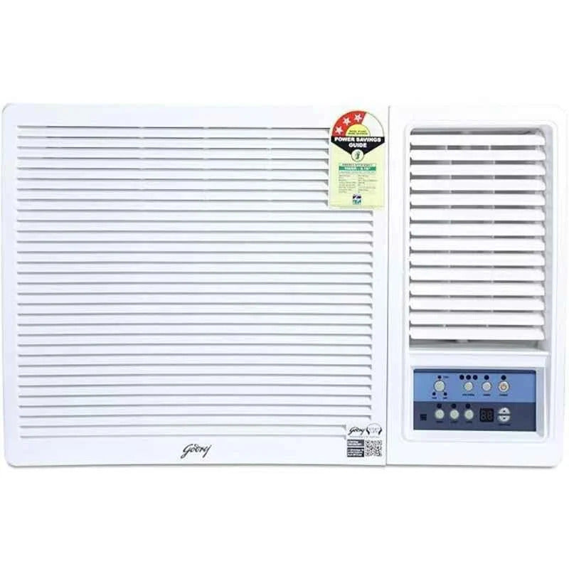 Godrej 1.5 Ton 2 Star White Window AC with Copper Condenser, 18F2TH-NON-Inverter