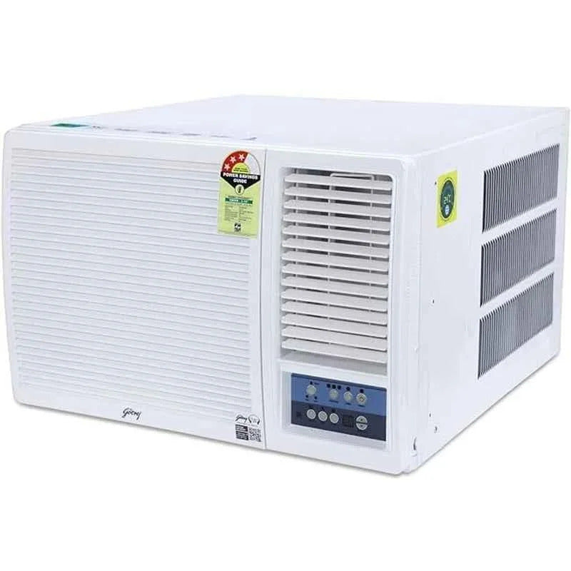 Godrej 1.5 Ton 2 Star White Window AC with Copper Condenser, 18F2TH-NON-Inverter