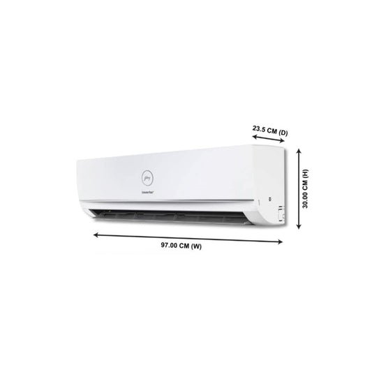 Godrej 1.4 Ton 3 Star Inverter Split AC (AC 1.4T SIC 18TTC3 2025 Model , White)