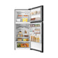 TOSHIBA 411L DOUBLE DOOR REFRIGERATOR BLACK GLASS 2 STAR GR-RT559WE-PGI /2025 { FRESH PCS }