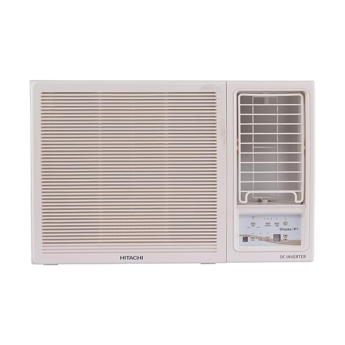 Hitachi 1.5 Ton 3 Star, New star rated, Window Inverter AC (Copper, Filter Clean Indicator, RAW318HIEO, White)