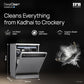 IFB 15 Place Freestanding Dishwasher with DeepClean® Technology, 3rd Cutlery Tray, 70°C Hot Water Wash, Turbo Drying, Anti-Bacterial Filter, Perfect for Indian Utensils (Neptune VX15, Dark Silver)