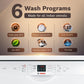 Bosch 13 Place Setting (fits up to 70 utensils) Free-Standing Dishwasher for Indian Utensils | Hygiene+ & Intensive Kadhai Program (SMS66GW01I, White, Inbuilt Heater, Removes 99.9% Germs)
