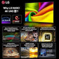 LG 139 cms (55 inches) NU87 AI Series Nano 4K Ultra HD (3840 x 2160) Smart webOS LED TV 55NU870BPLA 2026
