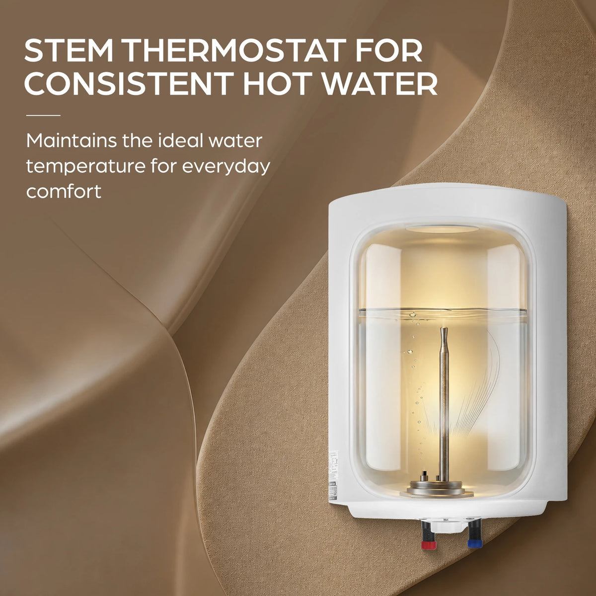 Kenstar 15 L Storage Water Geyser (Aqualia Neo 15L Water Heater, WHITE & GREY) (WHITE & GREY