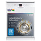 Bosch 13 Place Setting (fits up to 70 utensils) Free-Standing Dishwasher for Indian Utensils | Hygiene+ & Intensive Kadhai Program (SMS66GW01I, White, Inbuilt Heater, Removes 99.9% Germs) OPEN BOX