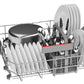 Bosch 13 Place Settings, Free Standing Dishwasher (SMS6ITW00I, White), extra dry and hygienic wash OPEN BOX