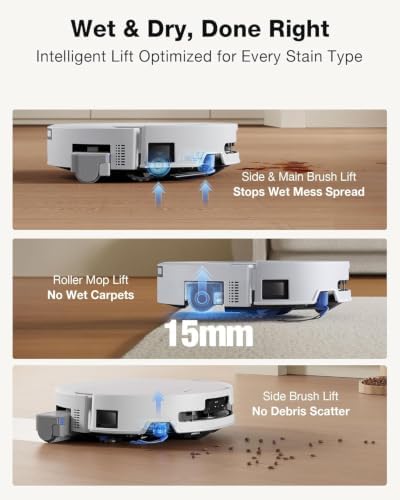 ECOVACS Deebot T90 Pro Omni 2-in-1 Robot Vacuum Cleaner & Mop, 2026 New Launch, 30000 Pa Blast Suction, Self-Empty & Self-Wash Omni Station, Extra-Long Roller, AI Re-Mop 2.0, PowerBoost Technology