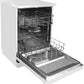 FABER FFSD 6PR 12S Neo White Free Standing 12 Place Settings Intensive Kadhai Cleaning| No Pre-rinse Required Dishwasher OPEN BOX