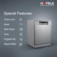 Hafele Aqua Chrome Dishwasher |13 Place Settings |Upto 70 Utensils |Designed for Indian Kitchens |Free-Standing |Hygienic & High-Performance Cleaning |Premium Stainless Steel Finish 2 YEARS BRAND WARRANTY OPEN  BOX