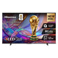 Hisense 126 cm (50 Inch) 4K Ultra HD Smart QLED TV | Hi-QLED Display | Dolby Vision & Dolby Atmos | AI 4K Upscaler | Game Mode Plus | VIDAA U9 Smart OS | Voice Remote | 50Q6S