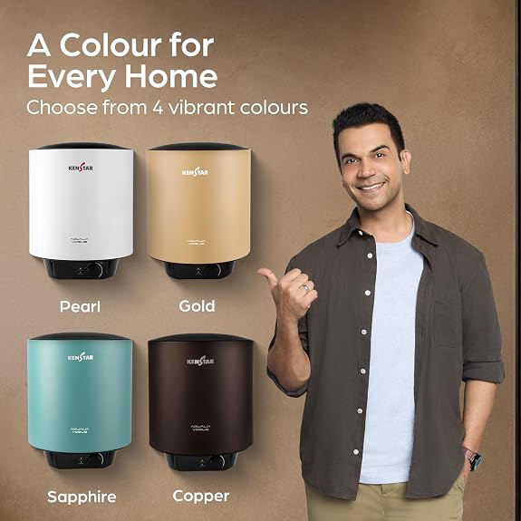 Kenstar 15 L Storage Water Geyser ( Aqualia Vogue Pearl )