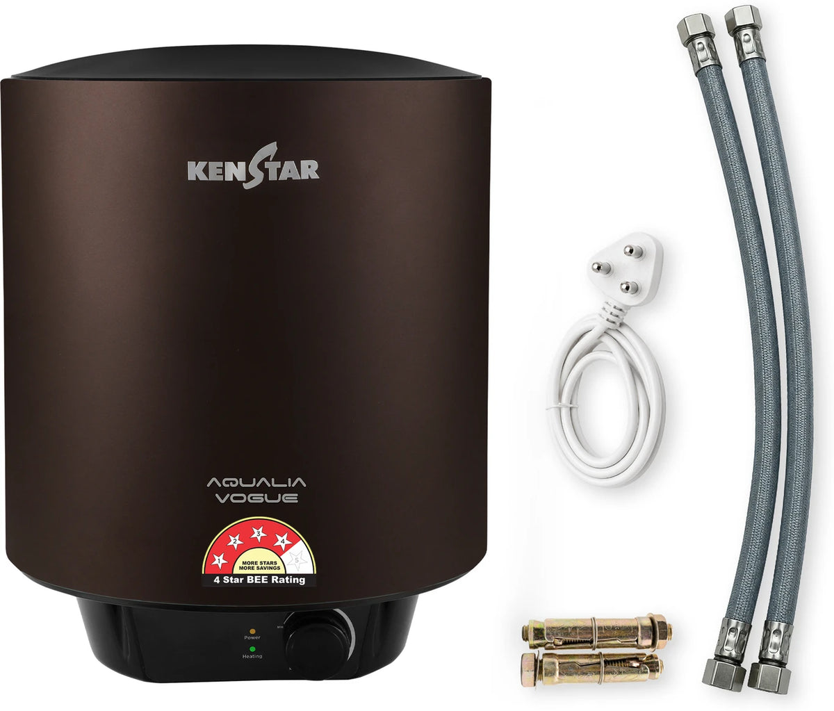 Kenstar 25 L Storage Water Geyser (Aqualia Vogue Copper 25 L Water Heater, Copper) (Copper)