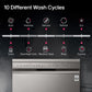 LG 14 Place Settings Dishwasher, TrueSteam, Inverter Direct Drive, Wi-Fi & Free Standing Dishwasher (DFB424FP, Silver, Silent Operation, Tough Stain Removal, Adjustable racks & Clean from Every Angle) OPEN BOX