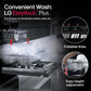 LG 14 Place Settings Dishwasher, TrueSteam, Inverter Direct Drive, Wi-Fi & Free Standing Dishwasher (DFB424FP, Silver, Silent Operation, Tough Stain Removal, Adjustable racks & Clean from Every Angle) OPEN BOX