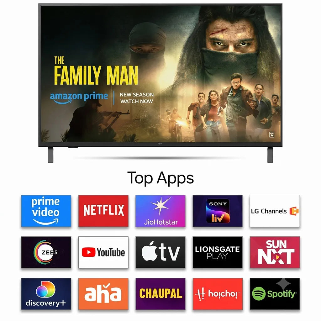 LG 55UA831CQLA 55-Inch 4K UHD Smart LED Commercial TV | webOS | HDR10 Pro | Business Signage Display