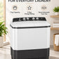 LG 7 kg Semi Automatic Top Load Grey, White (Semi-Automatic Top Load Washing Machine (Dark Gray, Wind Jet Dry))
