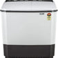 LG 7 kg Semi Automatic Top Load Grey, White (Semi-Automatic Top Load Washing Machine (Dark Gray, Wind Jet Dry))