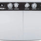 LG 7 kg Semi Automatic Top Load Grey, White (Semi-Automatic Top Load Washing Machine (Dark Gray, Wind Jet Dry))