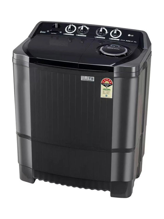 LG 8 kg Semi Automatic Top Load Black (P8015SKAZ)