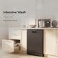 Midea 13 Place Setting Freestanding Dishwasher, 7 Wash Programs, Intensive 70°C, Glass Care Mode (MDWF1801F18 ) IN, ECO & Rapid Wash, Fully Automatic, Suitable for Indian Kitchen) OPEN BOX