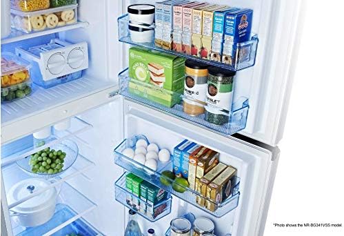 Panasonic 307 L 3 Star Inverter Frost-Free Double-Door Refrigerator (NR-BG311VSS3, Shining Silver, 2018 Model) OPEN BOX
