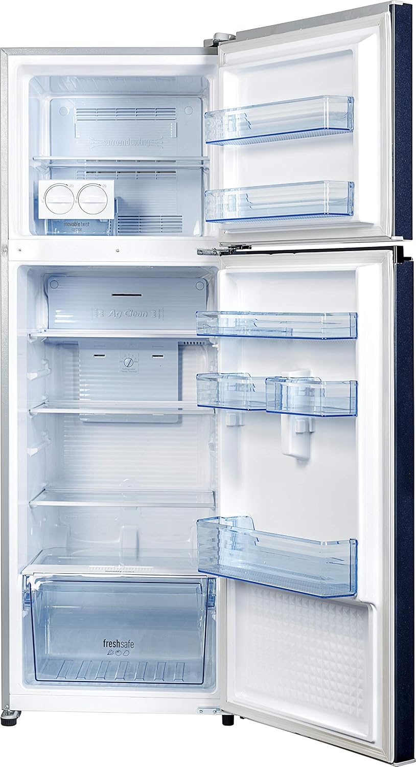 Panasonic 307 L 3 Star Inverter Frost-Free Double-Door Refrigerator (NR-BG311VSS3, Shining Silver, 2018 Model) OPEN BOX