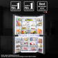 Samsung 650 L Convertible Digital Inverter Frost Free French Door Refrigerator ( RF65DG90BDSGTL Black Black Caviar ) OPEN BOX