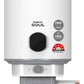 Symphony 15 L Storage Water Geyser Hair Fall Control Geyser | 5 Star BEE Energy Rating | PUROPOD: 9-Layer Advanced Water Filtration (Soul, White) (White)
