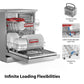 Toshiba 14 Place Settings (DW-14F1IN(S)-2, Silver ( OPEN BOX 2 YEARS BRAND WARRANTY )