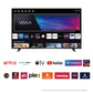 Toshiba 139 cm (55 Inches) 4K Ultra HD Smart QLED TV | Dolby Atmos, HDR10+ | 24W Powerful Speakers | Sports Mode | REGZA Engine ZR |4K Upscaling | Voice Control | Vidaa OS | 55M450RP (Black)