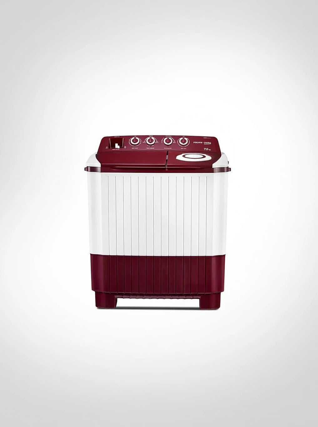 Voltas Beko 7 kg Semi Automatic Top Load Maroon (WTT70DLIM)