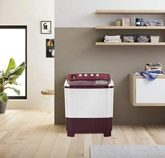 Voltas Beko 7 kg Semi Automatic Top Load Maroon (WTT70DLIM)