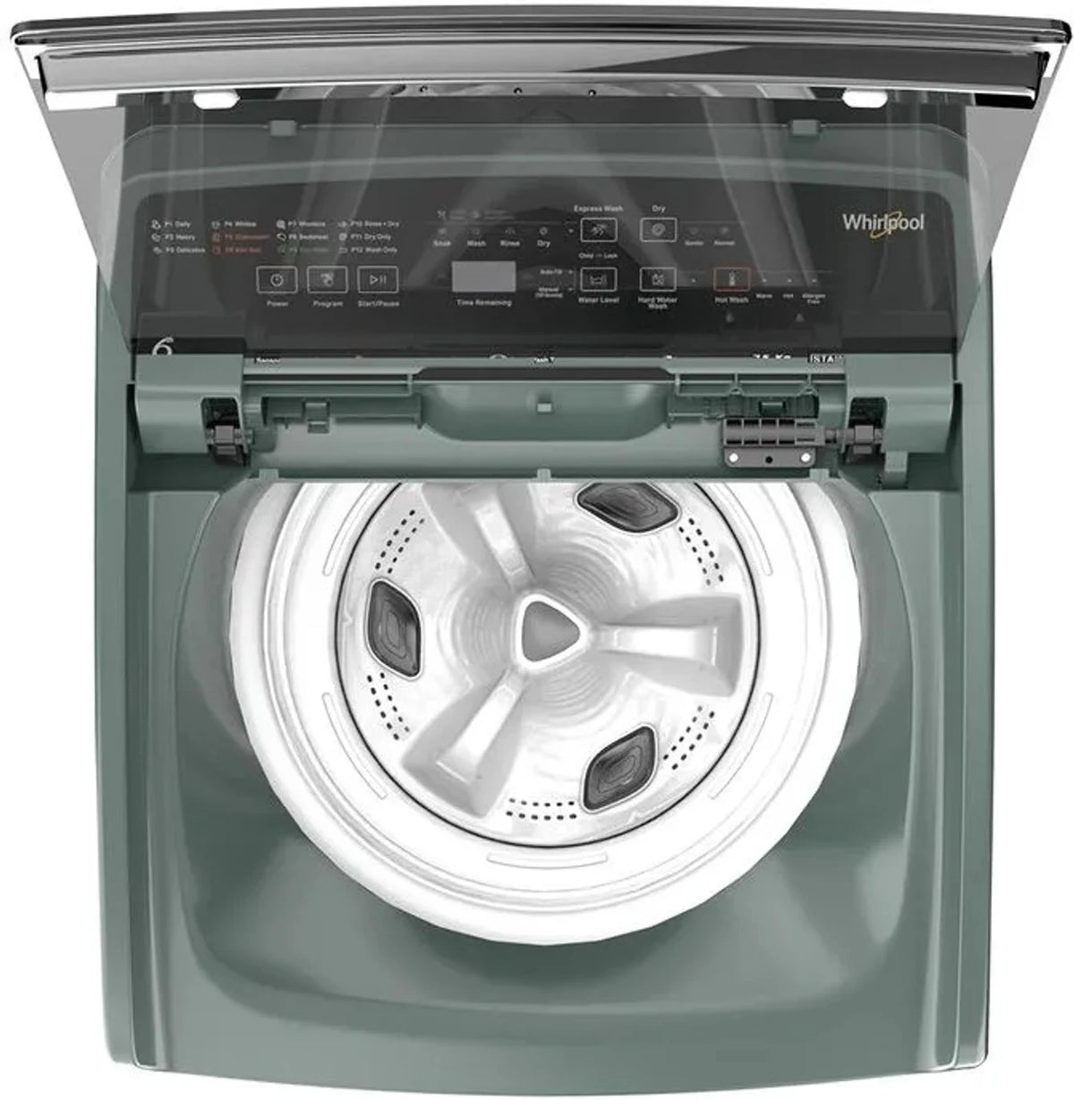 Whirlpool 8.5 kg Fully Automatic Top Load with In-built Heater Grey (Stainwash Pro Plus 8.5kg 4 Star Top Load Washing Machine)