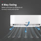 Hitachi 1.5 Ton 3 Star, New star rated, Long Air Throw Fixed Split AC (100% Copper, 4-Way Swing, Dust Filter, 3200FL RAS.B318PCAIBA1, White) NON-Inverter