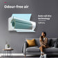 Hitachi 1.5 Ton 3 Star, New star rated, Long Air Throw Fixed Split AC (100% Copper, 4-Way Swing, Dust Filter, 3200FL RAS.B318PCAIBA1, White) NON-Inverter