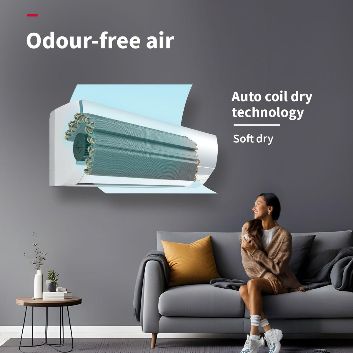 Hitachi 1.5 Ton 3 Star, New star rated, Long Air Throw Fixed Split AC (100% Copper, 4-Way Swing, Dust Filter, 3200FL RAS.B318PCAIBA1, White) NON-Inverter