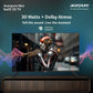 acerpure Swift TV by  139 cm (55 inch) Ultra HD (4K) LED Smart Google TV with Bezel-Less | Google OS | VRR | ALLM | Dolby ATMOS (AP55UG75PSFN5)
