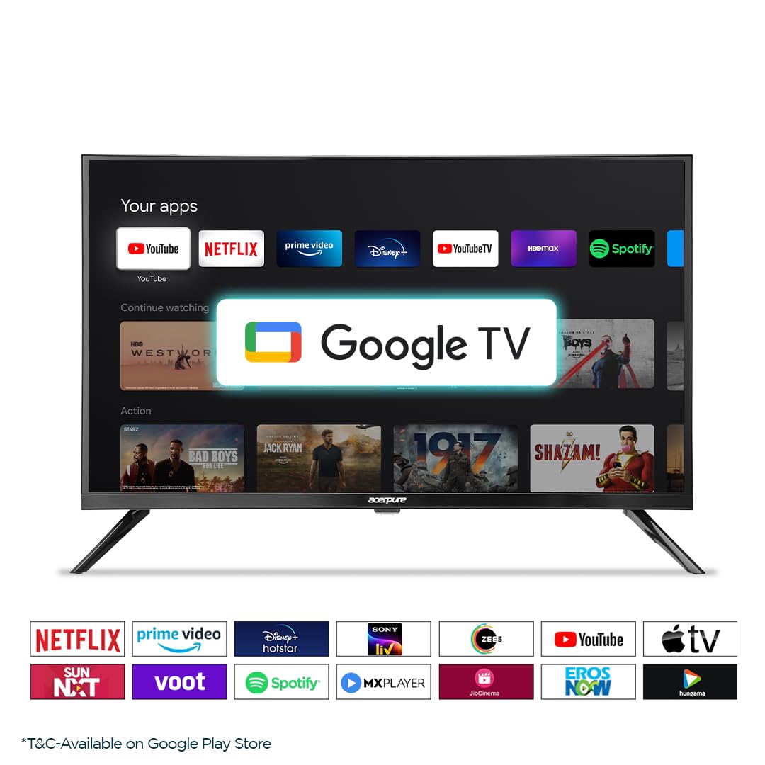 Acerpure 139 cm (55 inch) Elevate Neo Series 4K Ultra HD QLED Smart Android 14 TV GTV AP55UG75PELN5