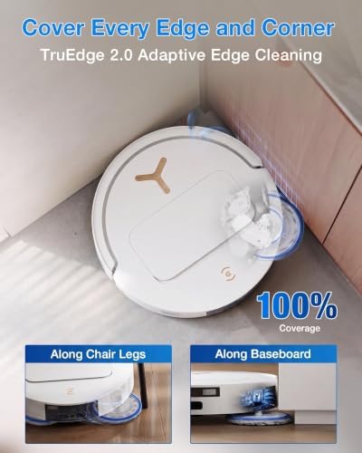ECOVACS Deebot T50S Pro Omni 2 in 1 Robot Vacuum Cleaner & Mop, 2026 New Launch 25000 Pa Suction, Self-Empty & Self Wash Omni-Station, ZeroTangle 3.0, Hot Air-Drying, Auto-Lift Mop, 250 Mins Runtime