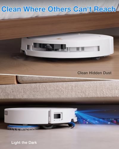 ECOVACS Deebot T50S Pro Omni 2 in 1 Robot Vacuum Cleaner & Mop, 2026 New Launch 25000 Pa Suction, Self-Empty & Self Wash Omni-Station, ZeroTangle 3.0, Hot Air-Drying, Auto-Lift Mop, 250 Mins Runtime