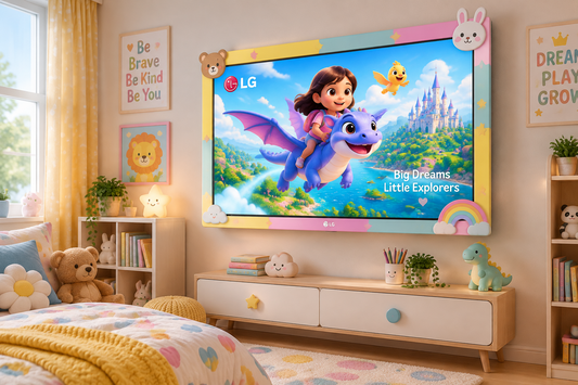 LG 32L365LBRA 80 cm (32 inch) Full HD LED Smart WebOS TV 2026 Edition  Remote Compatible, AI Sound Pro 60 Hz Refresh Rate 5 YearsOS upgrade, Secured by LG Shield, LG Channels (32L365LBRA)