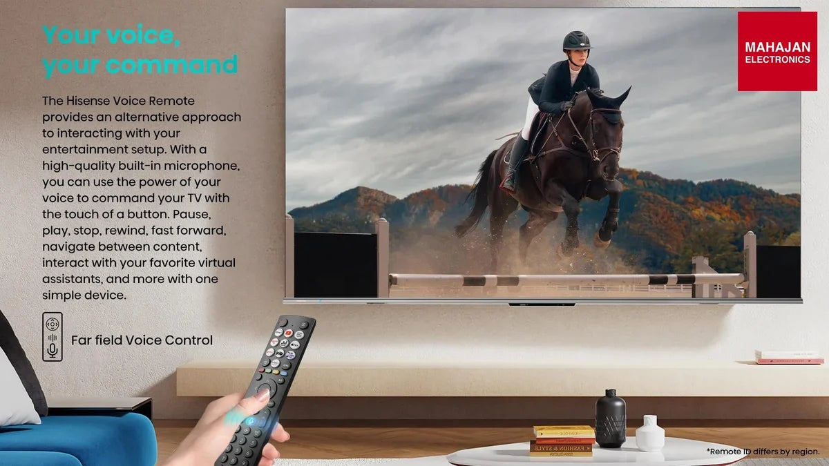 Hisense 43A6S 43 Inch (108 cm) 4K Ultra HD Smart LED TV with Dolby Vision & 24W Sound (Black)