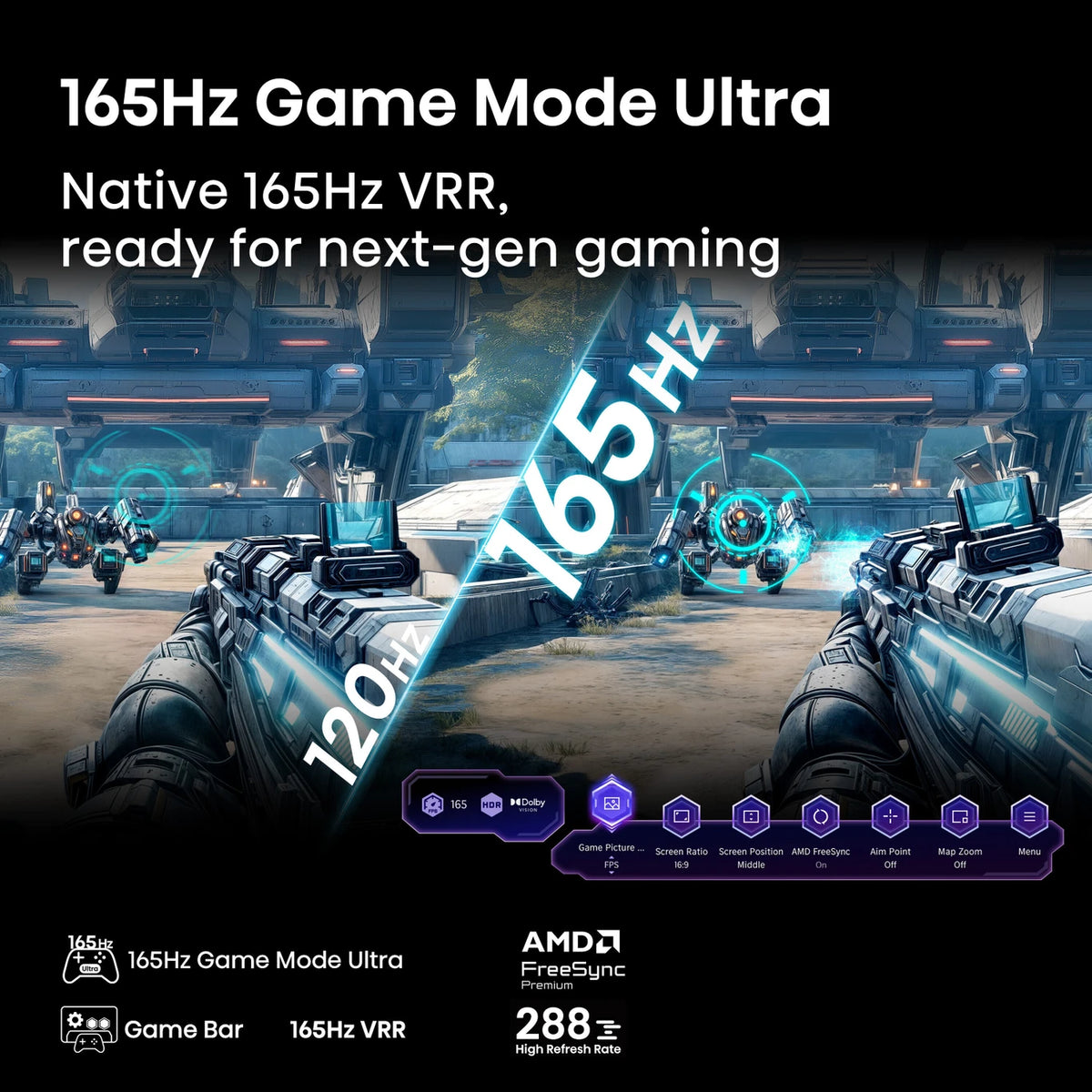Hisense 100U7Q 253 cm (100 inch) Ultra HD (4K) Mini LED Smart VIDAA TV with 2.1CH Audio System Tuned by DEVALET, Native 144 Refresh Rate, Dolby Vision Atmos (100U7Q)