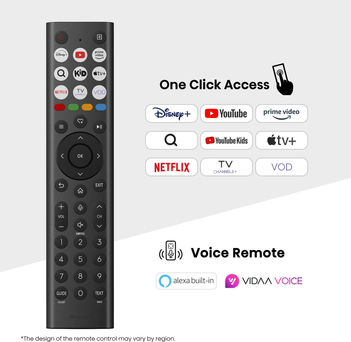 Hisense 100U7Q 253 cm (100 inch) Ultra HD (4K) Mini LED Smart VIDAA TV with 2.1CH Audio System Tuned by DEVALET, Native 144 Refresh Rate, Dolby Vision Atmos (100U7Q)