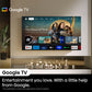 Hisense 80 cm (32 inch) HD Ready LED Smart Google TV with Dolby Audio, 30W Powerful Sound, HDR 10, Super Bright Panel (32E43N) (32E43N)