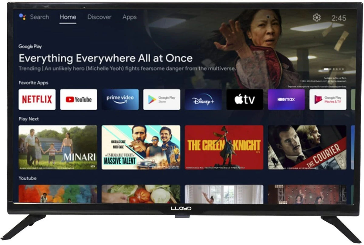 Lloyd 80 cm (32 inch) HD Ready LED Smart Linux TV with A+ Grade Panel (32HS410D)